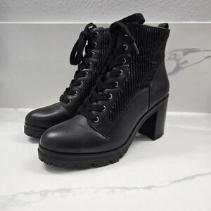 Vince Camuto Donna Combat/ Moto Bootie